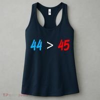 44 > 45 Red White Blue 44th President is Greater Than 45 Women's Tank Top thumb 3