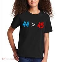 44 > 45 Red White Blue 44th President is Greater Than 45 Kids T-Shirt thumb 2