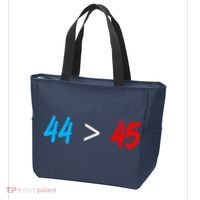 44 > 45 Red White Blue 44th President is Greater Than 45 Tote Bag thumb 3
