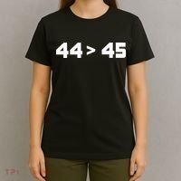 44 > 45 The 44th President is Greater Than 45th T-Shirt thumb 4