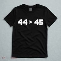 44 > 45 The 44th President is Greater Than 45th T-Shirt thumb 5