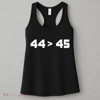 44 > 45 The 44th President is Greater Than 45th Women's Tank Top thumb 3