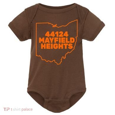44124 Mayfield Heights Cleveland Ohio Baby Bodysuit