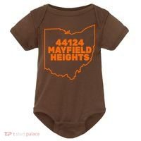 44124 Mayfield Heights Cleveland Ohio Baby Bodysuit thumb 0