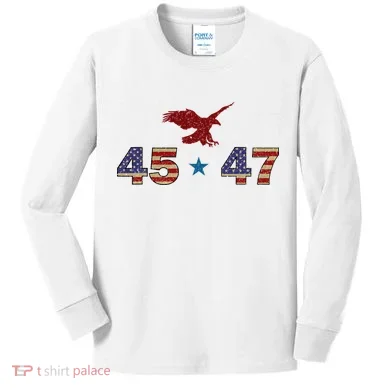 45 47 Kids Long Sleeve Shirt