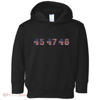 45 47 48 Trump 2024 2028 Flag Take American Back Vance 2028 Toddler Hoodie thumb 0