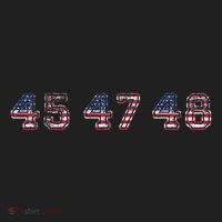 45 47 48 Trump 2024 2028 Flag Take American Back Vance 2028 Golf Towel thumb 3