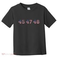 45 47 48 Trump 2024 2028 Flag Take American Back Vance 2028 Toddler T-Shirt thumb 0