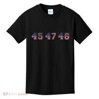 45 47 48 Trump 2024 2028 Flag Take American Back Vance 2028 Kids T-Shirt thumb 0
