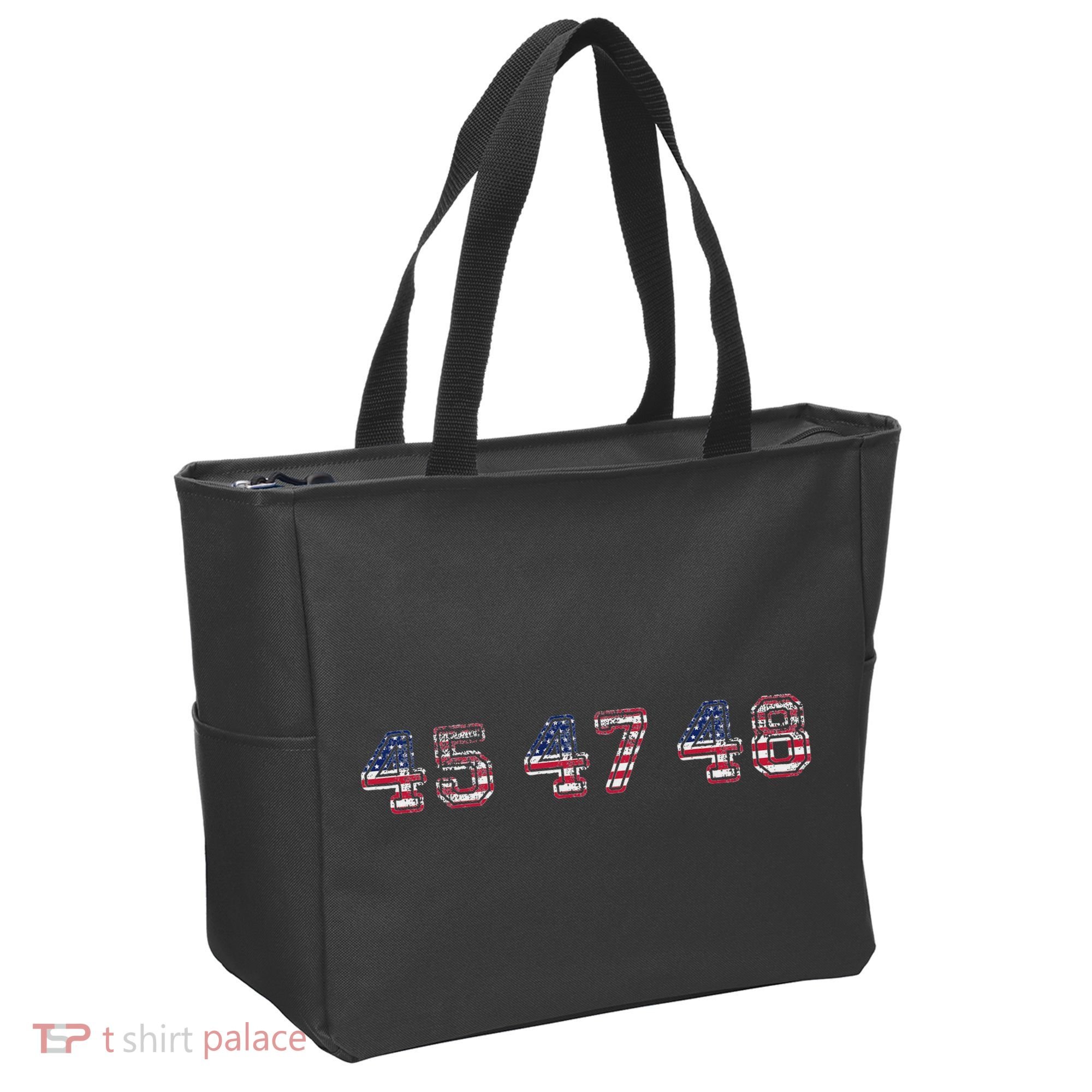 45 47 48 Trump 2024 2028 Flag Take American Back Vance 2028 Tote Bag