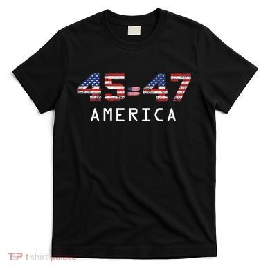 45 47 America Flag T-Shirt