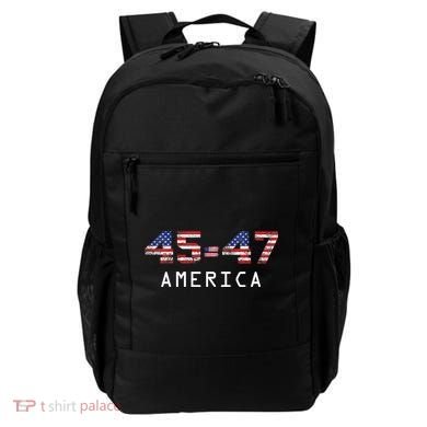 45 47 America Flag Backpack