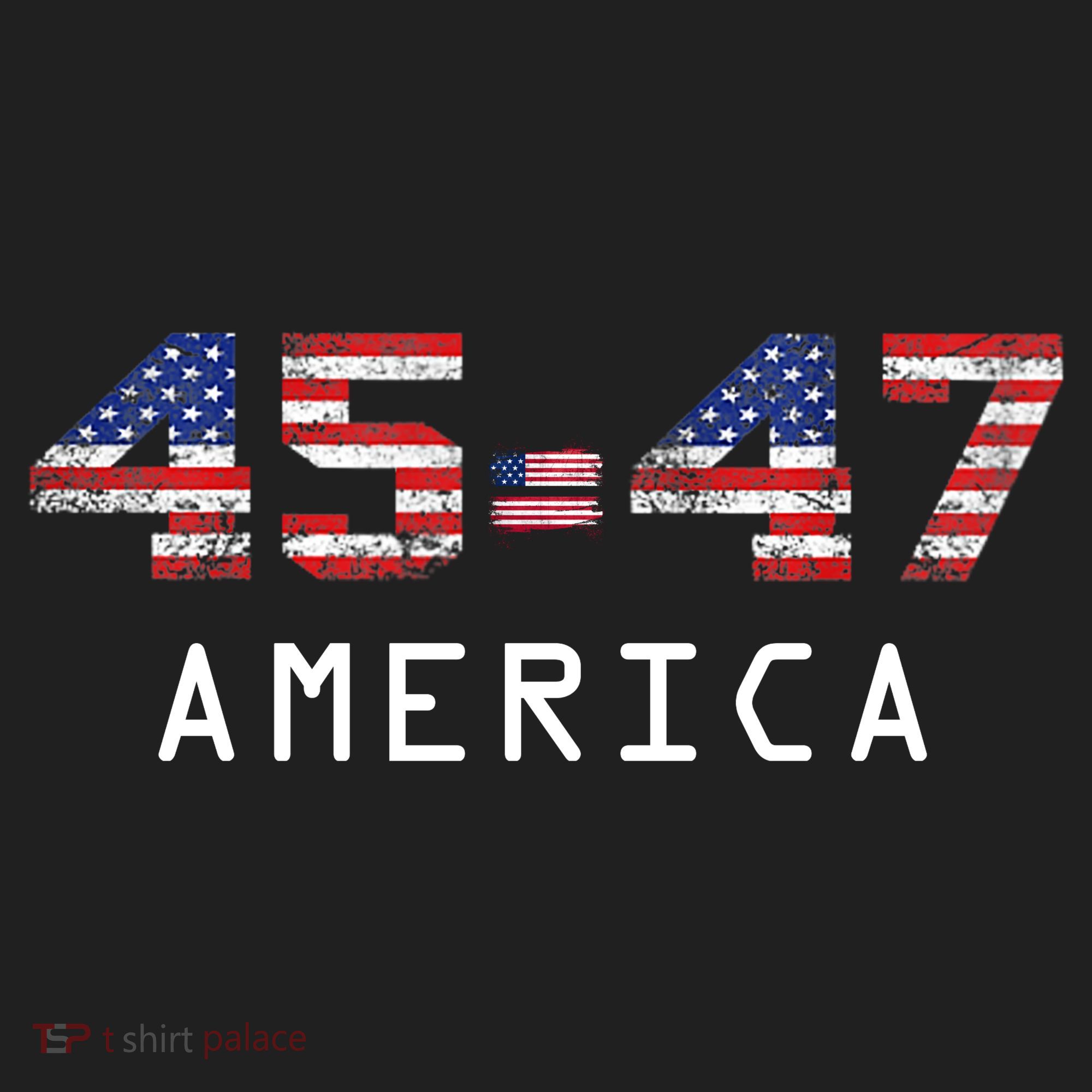 45 47 America Flag Tumbler