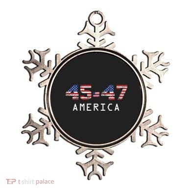 45 47 America Flag Ornament
