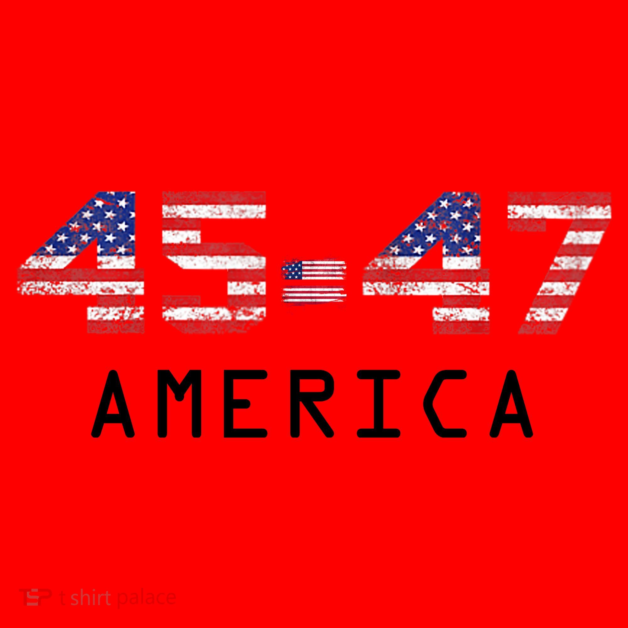 45 47 America Flag Santa Hat