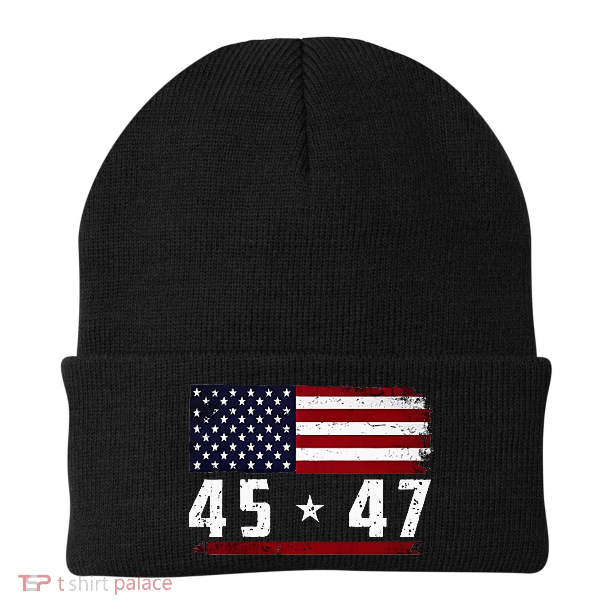 45 47 Donald Trump Beanie