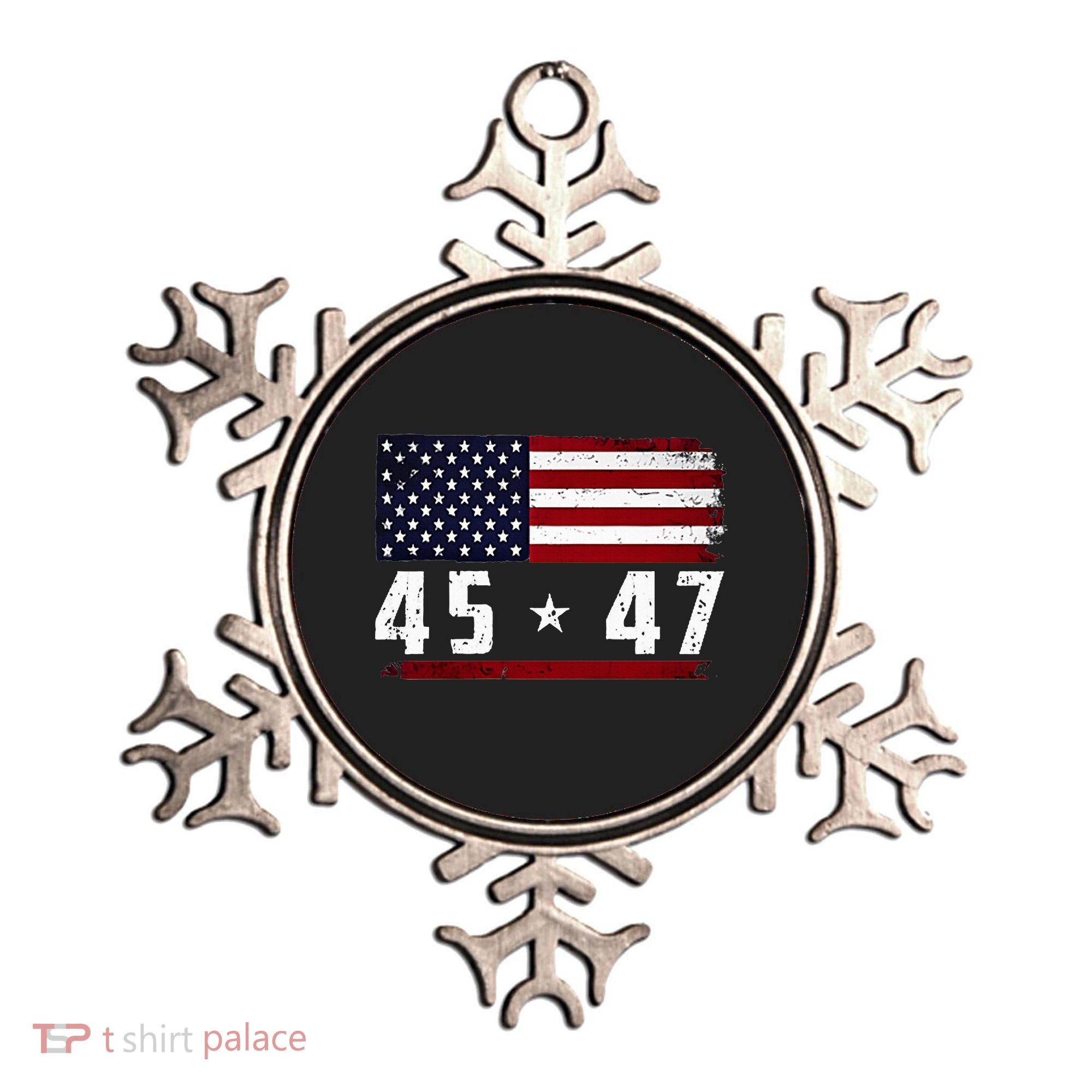 45 47 Donald Trump Ornament