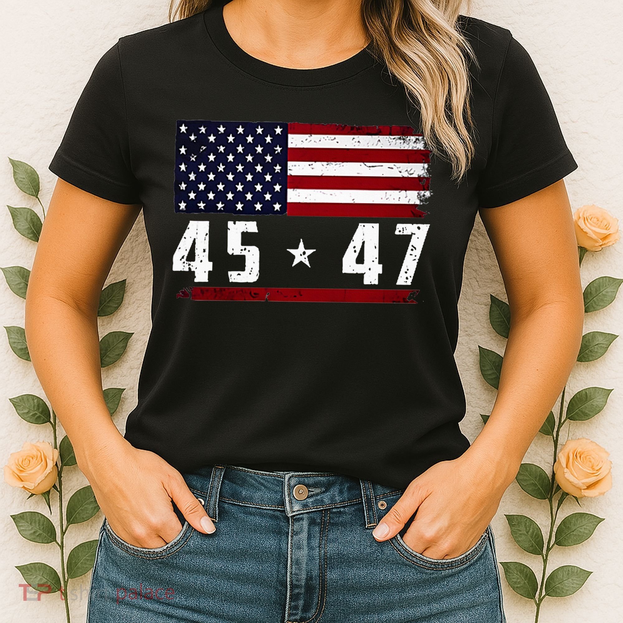 45 47 Donald Trump Women's T-Shirt