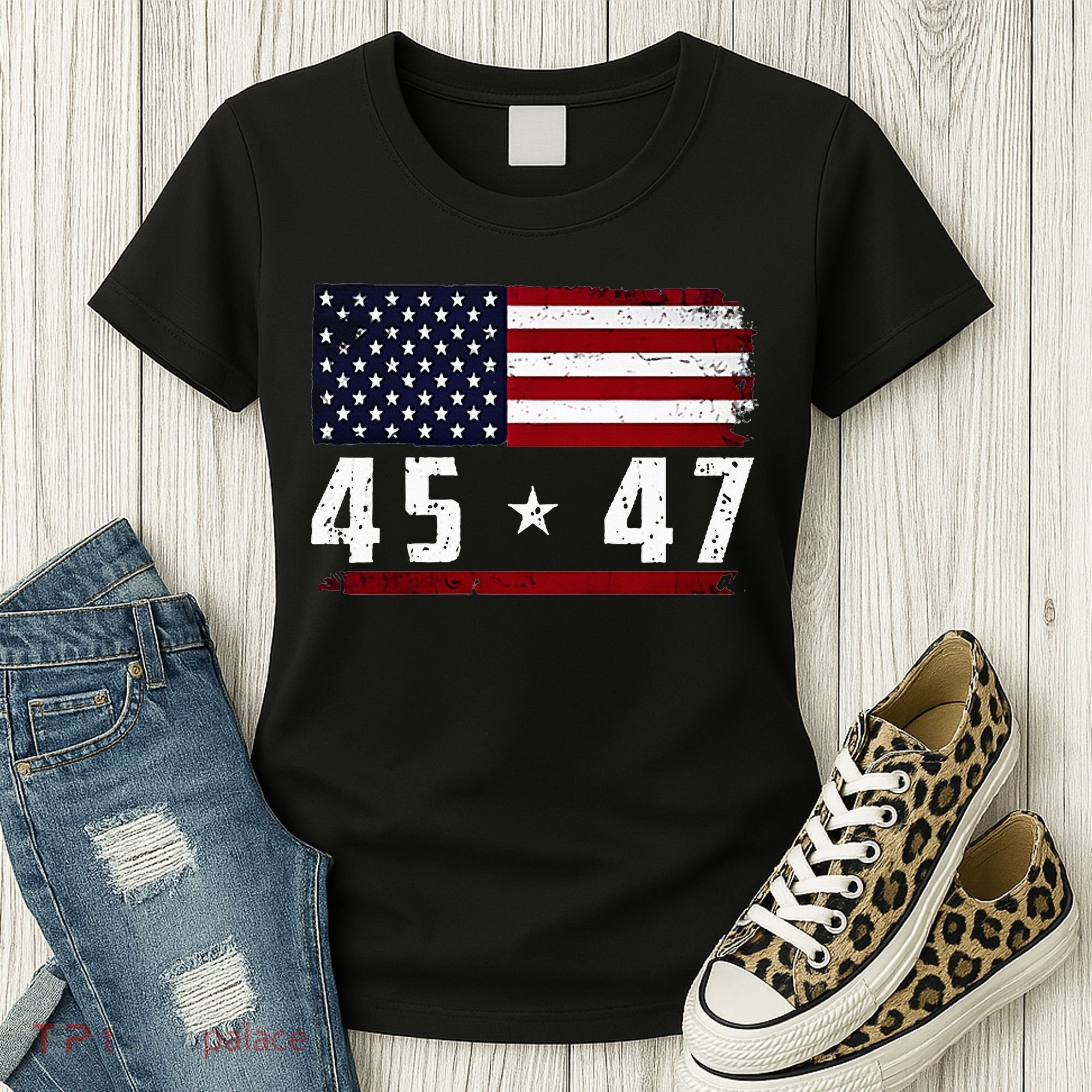 45 47 Donald Trump Women's T-Shirt