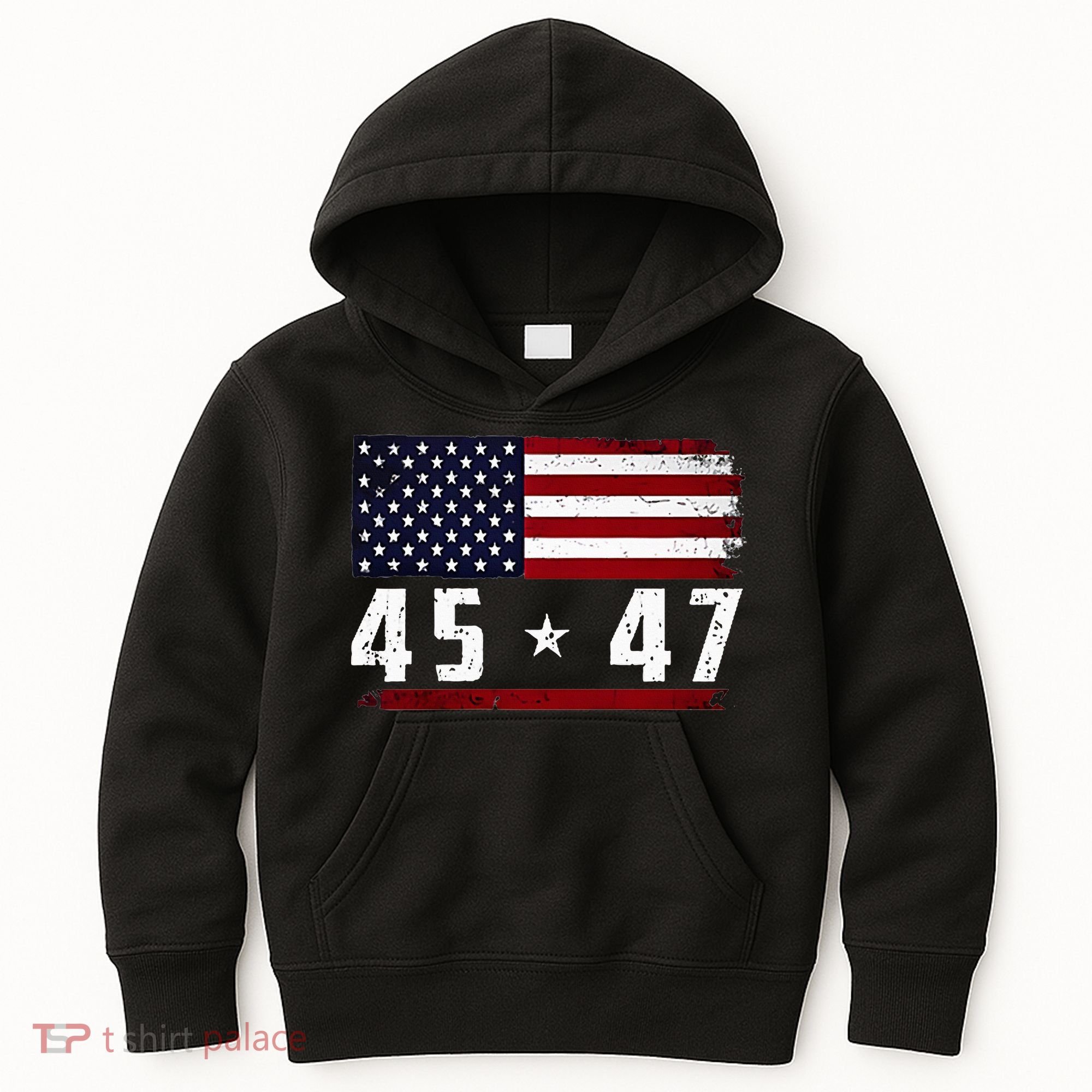 45 47 Donald Trump Kids Hoodie