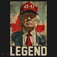 45 47 Donald Trump 2024 Legend Vintage T-Shirt thumb 7