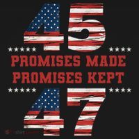 45 47 Promises Made Promises Kept President Trump Victory Visor thumb 3