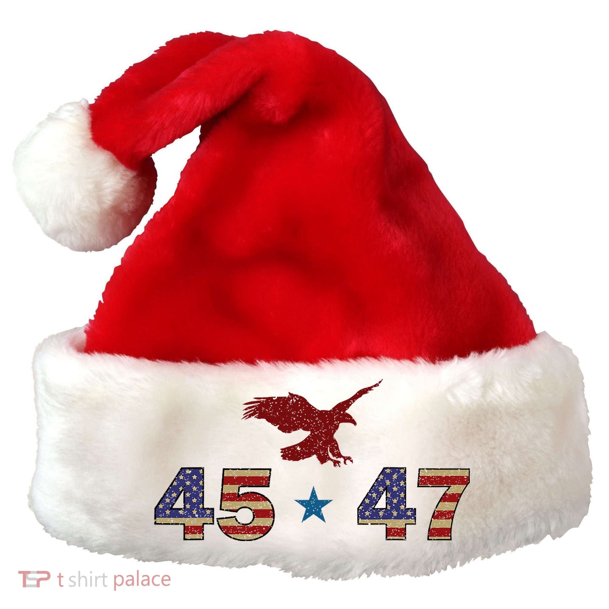 45 47 Trump Santa Hat