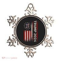 45 47 Trump 2024 American Flag Ornament thumb 0