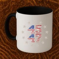 45 47 Trump 2024 American Flag Front And Back Coffee Mug thumb 2