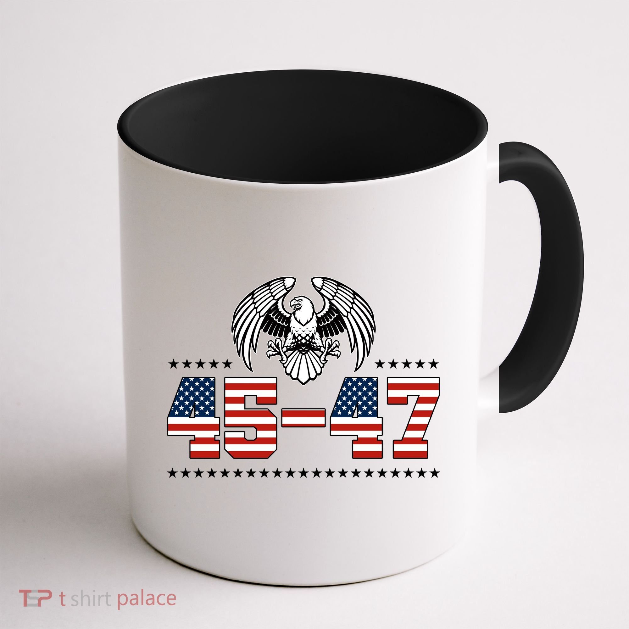 45 47 Trump Wins 2024 Election Coffee Mug