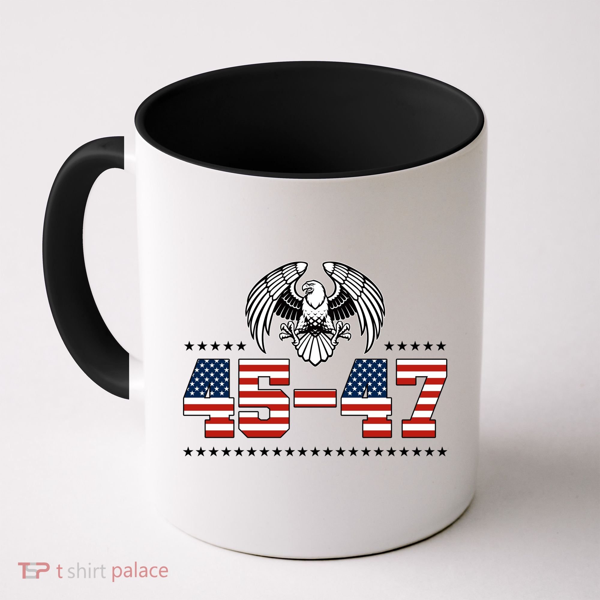 45 47 Trump Wins 2024 Election Coffee Mug