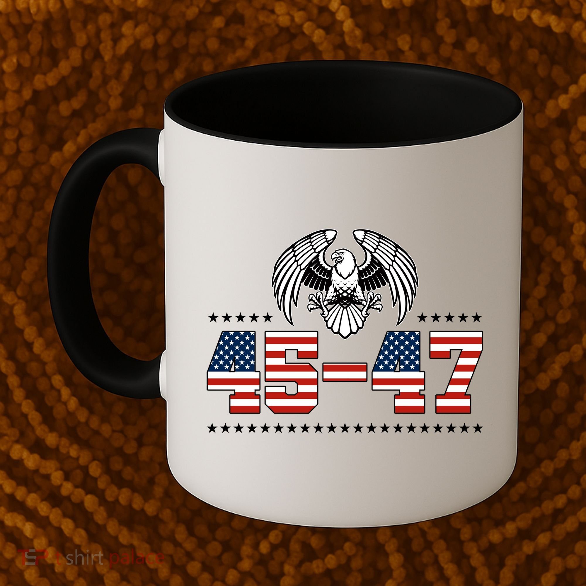 45 47 Trump Wins 2024 Election Coffee Mug