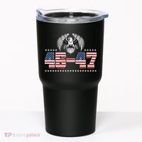 45 47 Trump Wins 2024 Election Tumbler thumb 0