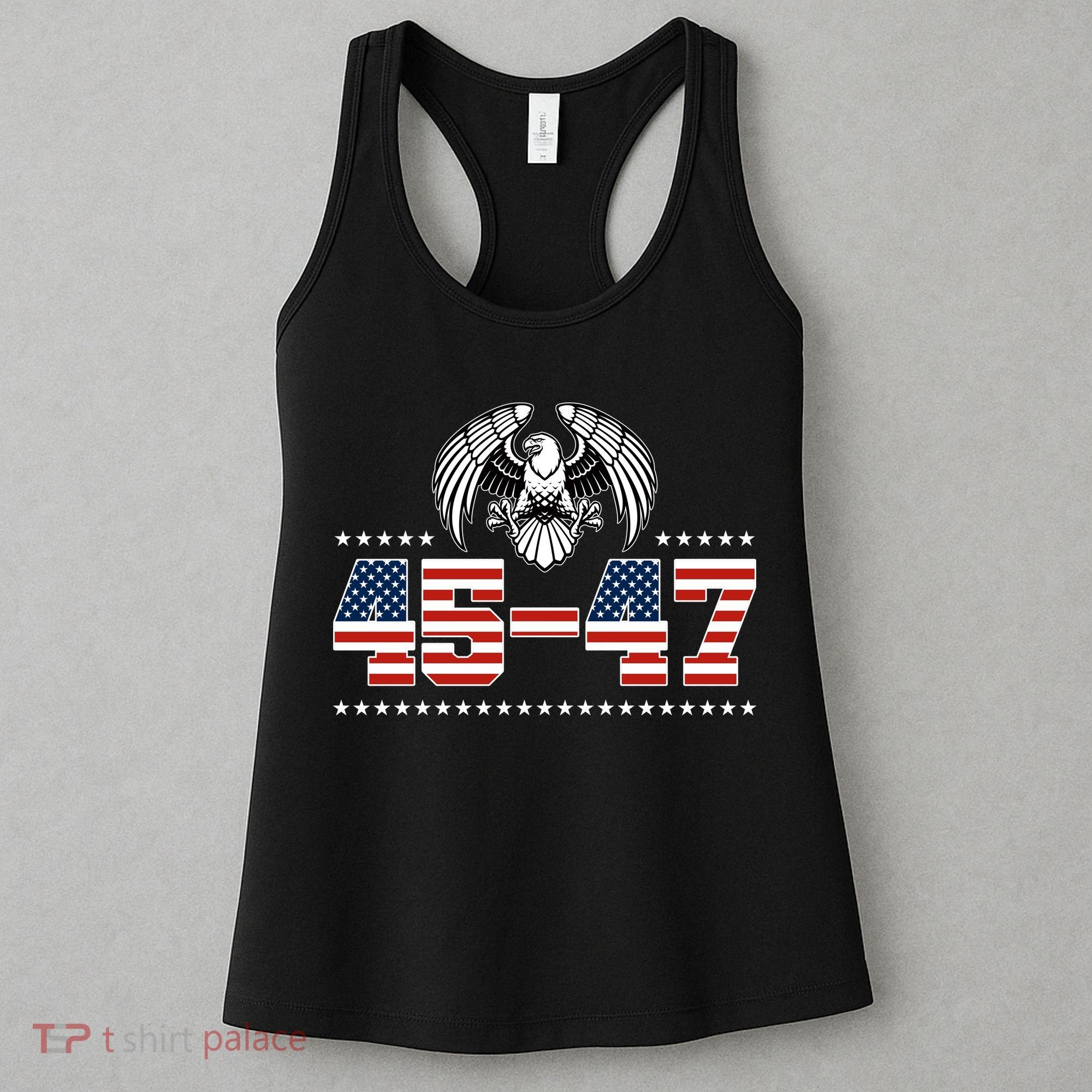 45 47 Trump Wins 2024 Election Women's Tank Top