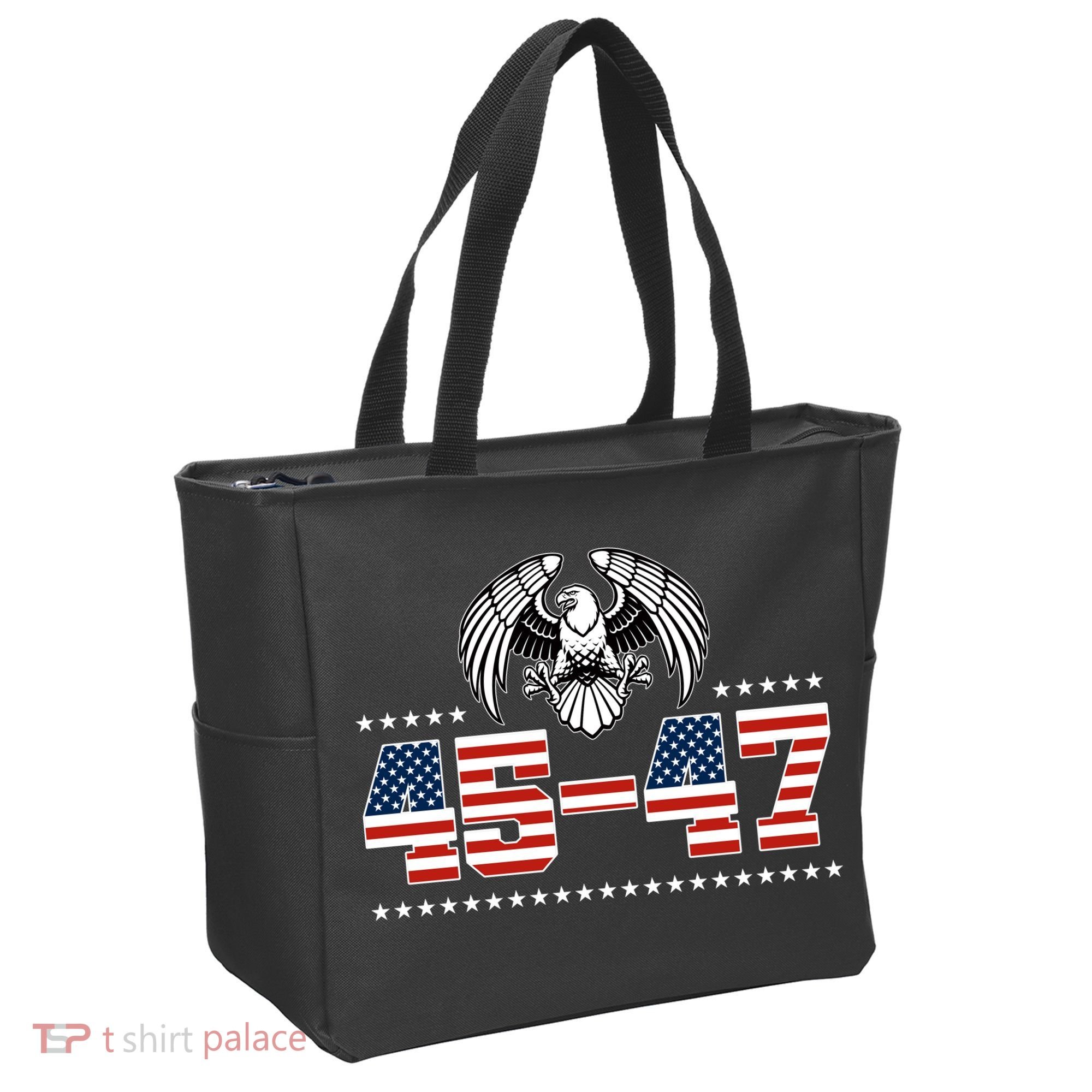 45 47 Trump Wins 2024 Election Tote Bag