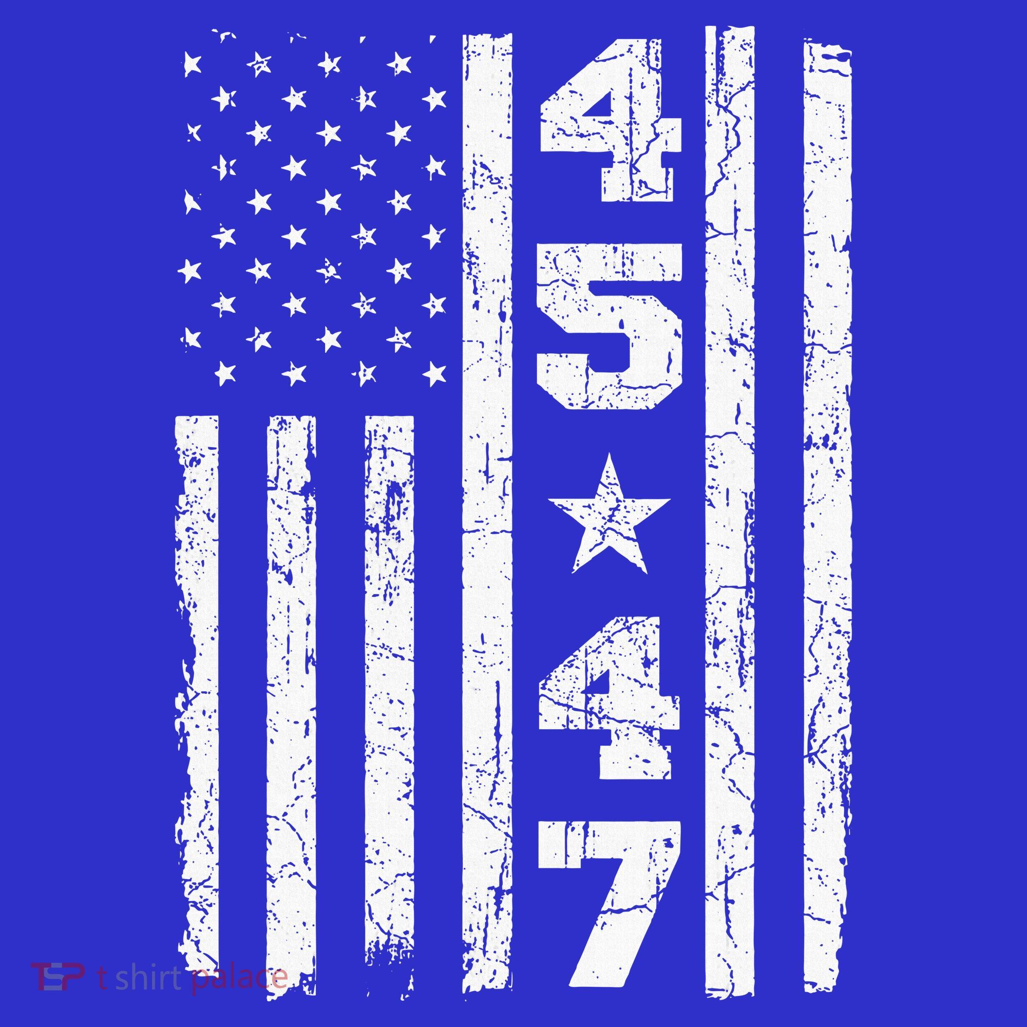 45 47 Trump Vintage Usa Flag 2024 President Election Politic T-Shirt
