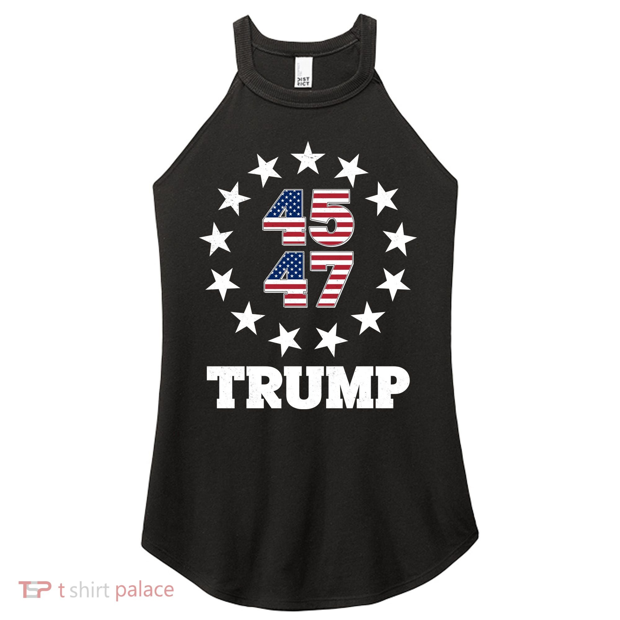 45 47 Trump Women's Perfect Tri Rocker Tank
