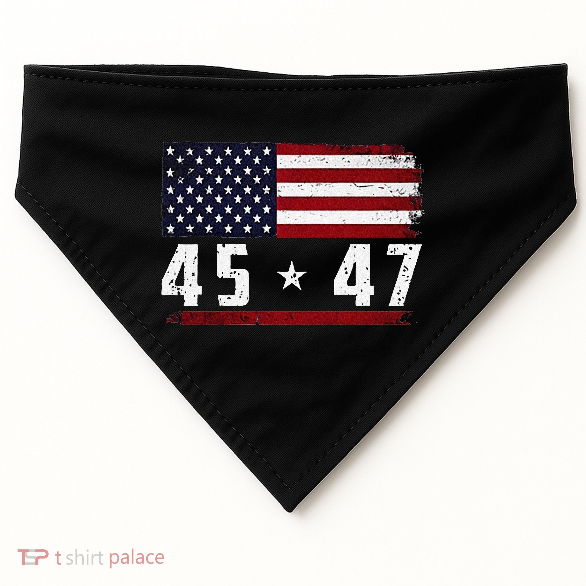 45 47 Trumpt Gift USA-Made Doggie Bandana