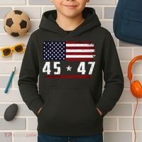 45 47 Trumpt Gift Kids Hoodie thumb 2