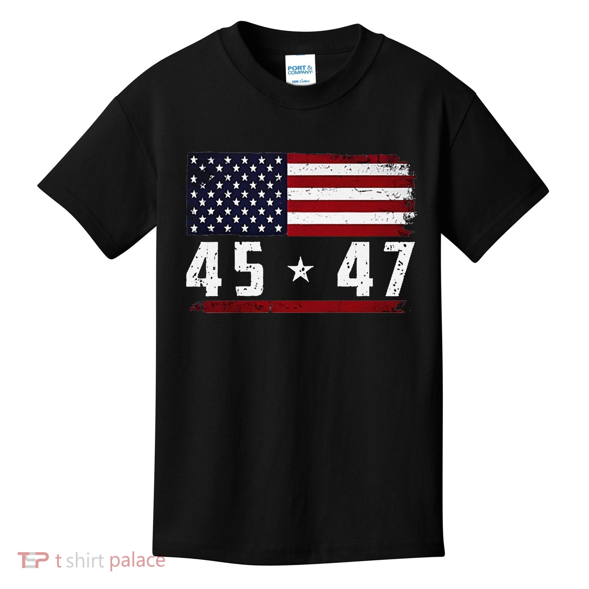 45 47 Trumpt Gift Kids T-Shirt