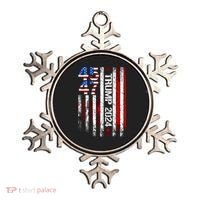 45 47 Trump 2024 American Flag Ornament thumb 0