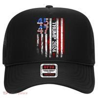 45 47 Trump 2024 American Flag Hat thumb 0
