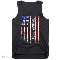 45 47 Trump 2024 American Flag Tank Top thumb 0