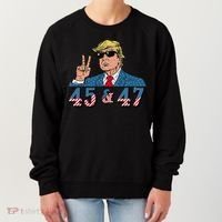 45 47 Trump Vote Elect Won Women's Sweatshirt thumb 0