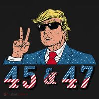 45 47 Trump Vote Elect Won Toddler Hoodie thumb 2