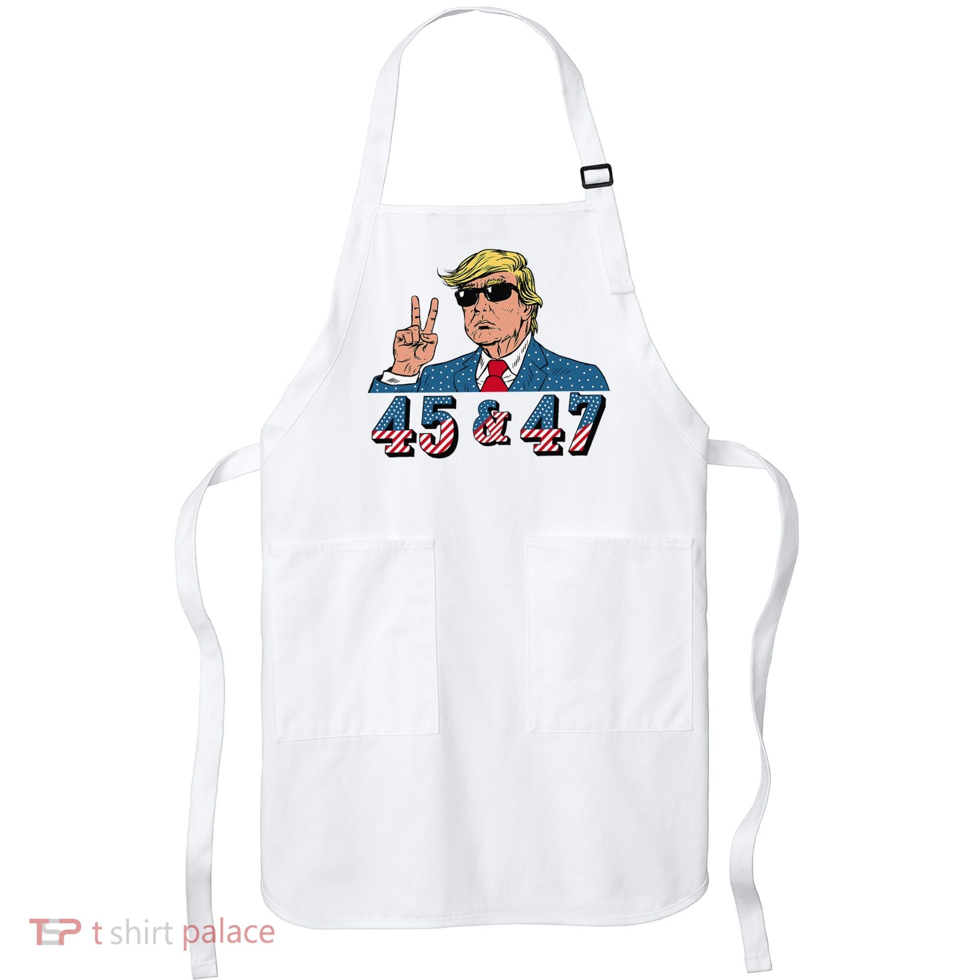 45 47 Trump Vote Elect Won Apron