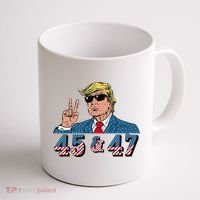 45 47 Trump Vote Elect Won Coffee Mug thumb 1