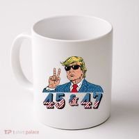 45 47 Trump Vote Elect Won Coffee Mug thumb 0