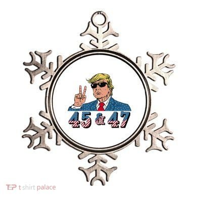 45 47 Trump Vote Elect Won Ornament