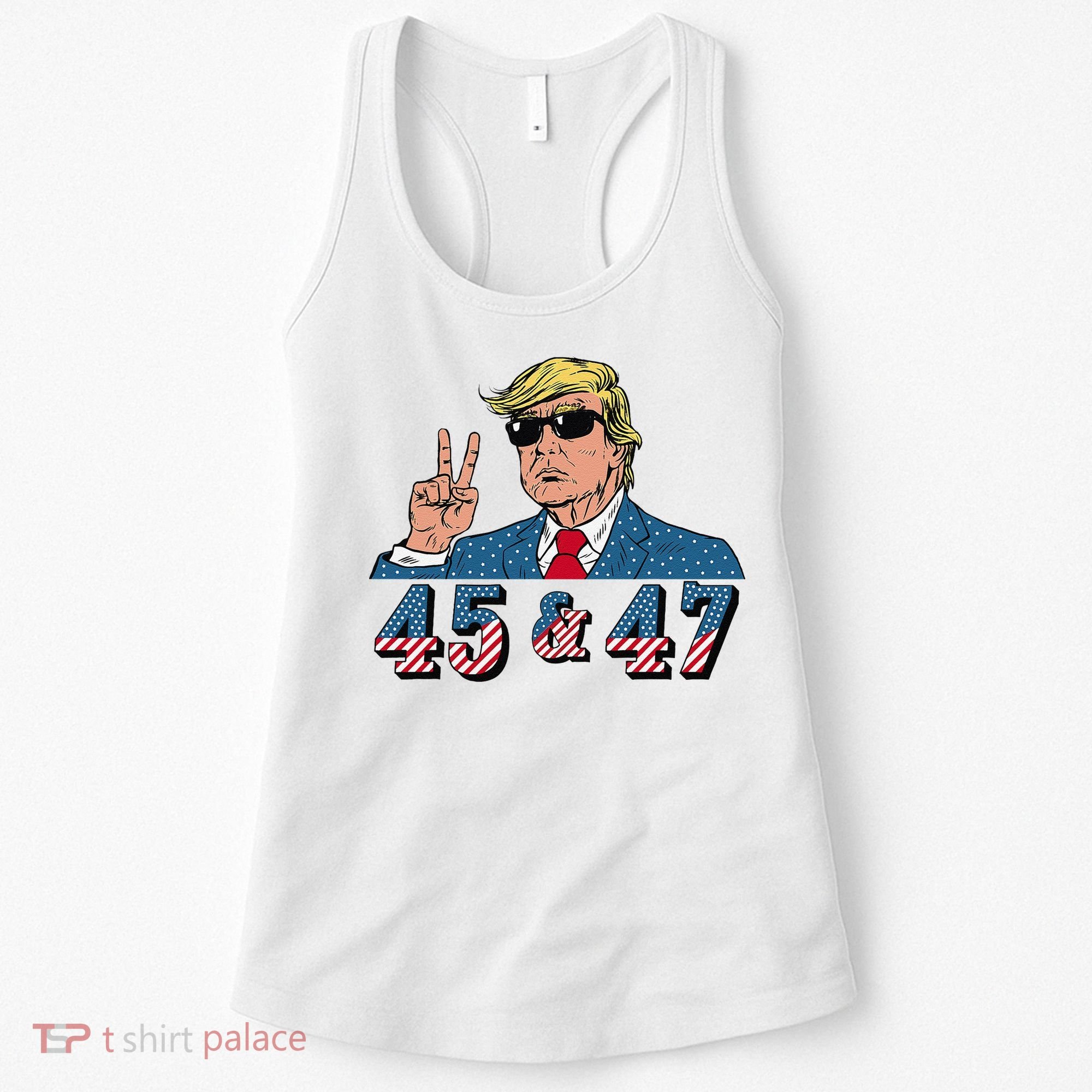 45 47 Trump Vote Elect Won Women's Tank Top